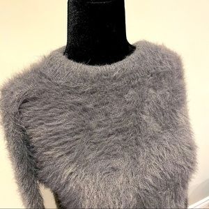 H&M So Soft Youth Crop Top - Grey